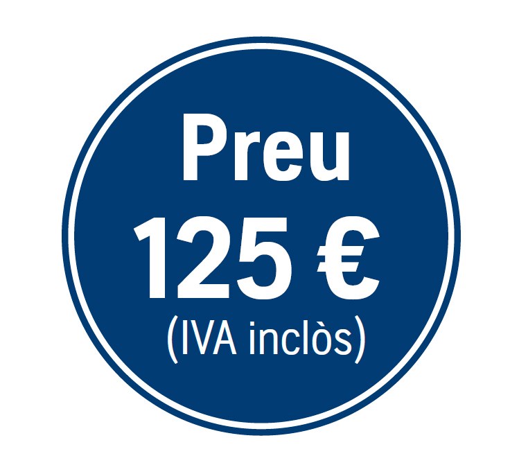 Preu 125€ IVA inclòs